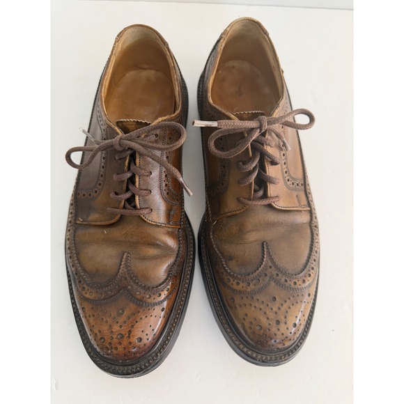 Florsheim Other - Florsheim Imperial Mens Brown Leather vintage Wingtip Brogue Oxford Dress Shoes
